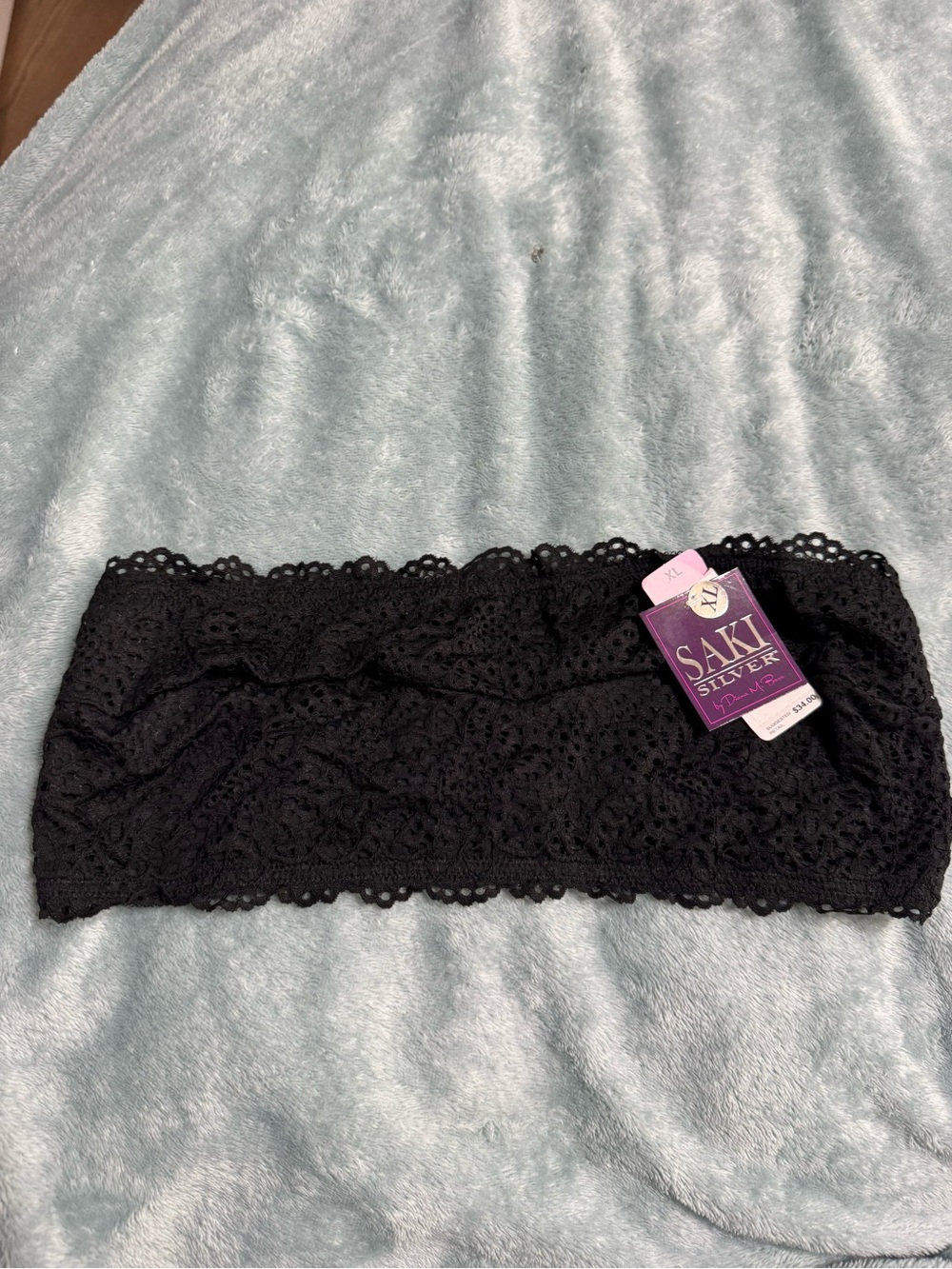Black Lace Bandeau